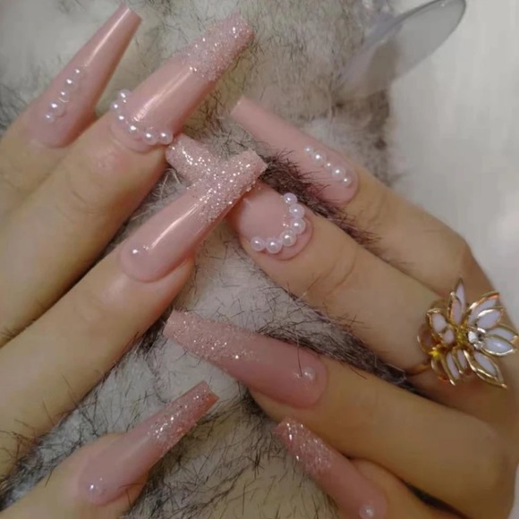 💅Beautiful decorated press on nails💅 - Picture 5 of 11